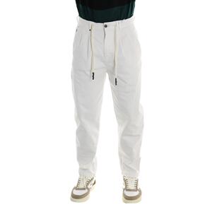 PANTALACCIO CON PINCES BL11 BIANCO